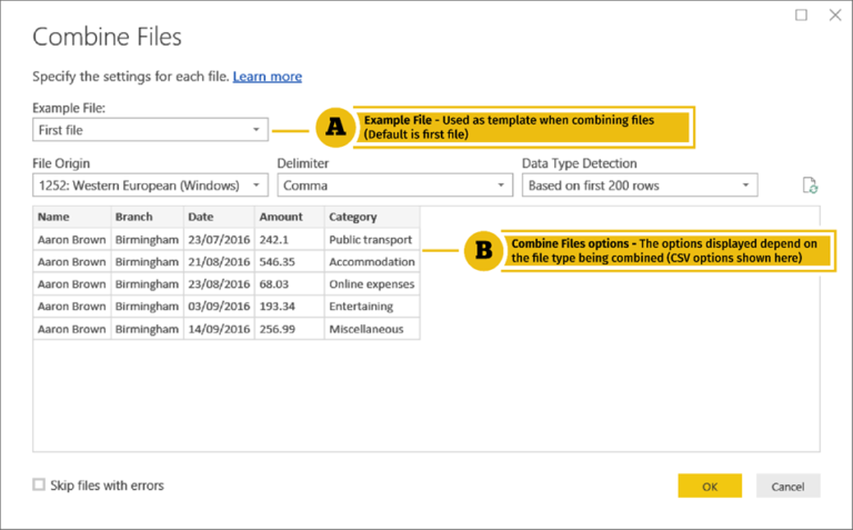 Power BI MCSA Certification Tips – Part 2 : Connecting to Folders